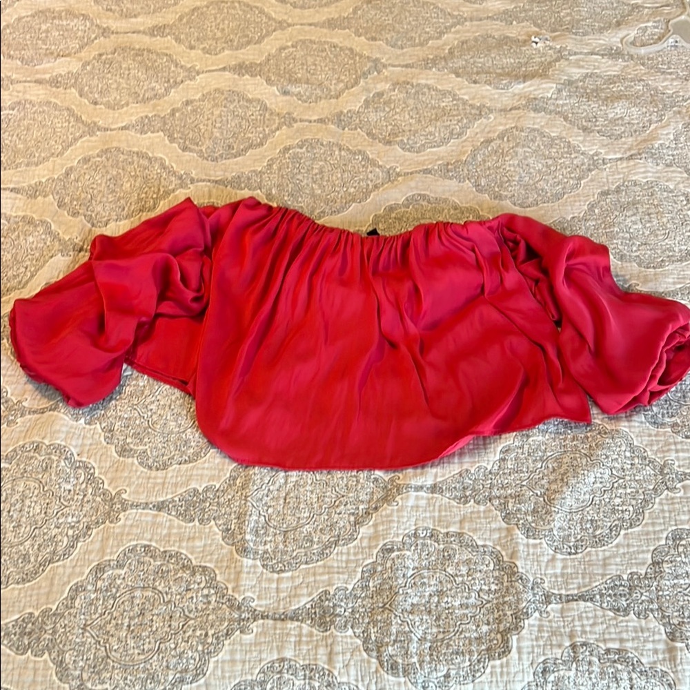Gianni Bini Vibrant Red Top